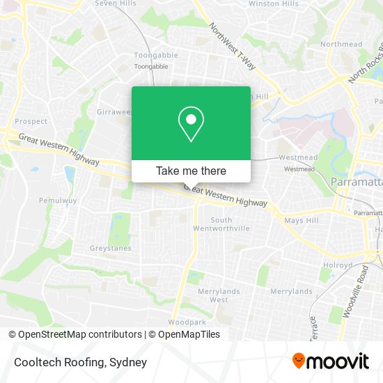 Cooltech Roofing map