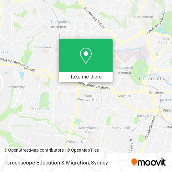 Greenscope Education & Migration map