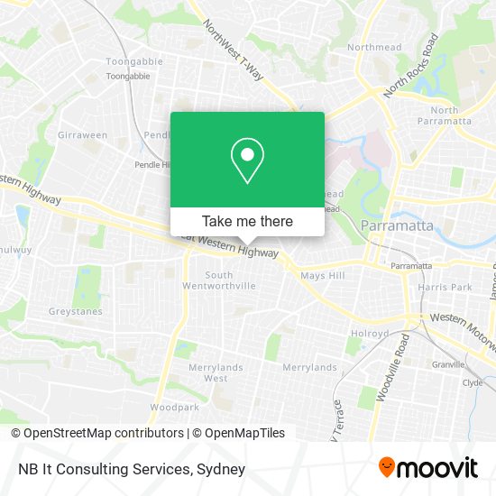 NB It Consulting Services map