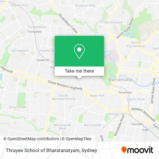 Thrayee School of Bharatanatyam map