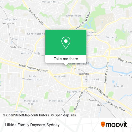 Lilkids Family Daycare map