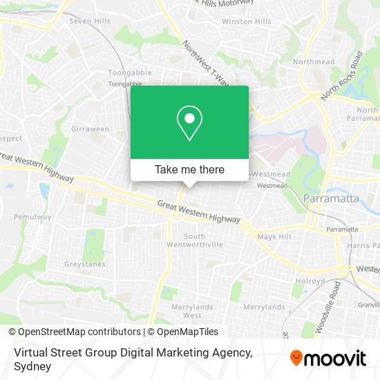 Mapa Virtual Street Group Digital Marketing Agency