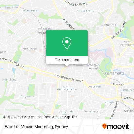 Word of Mouse Marketing map