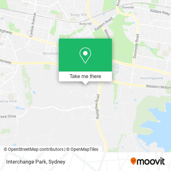 Interchange Park map