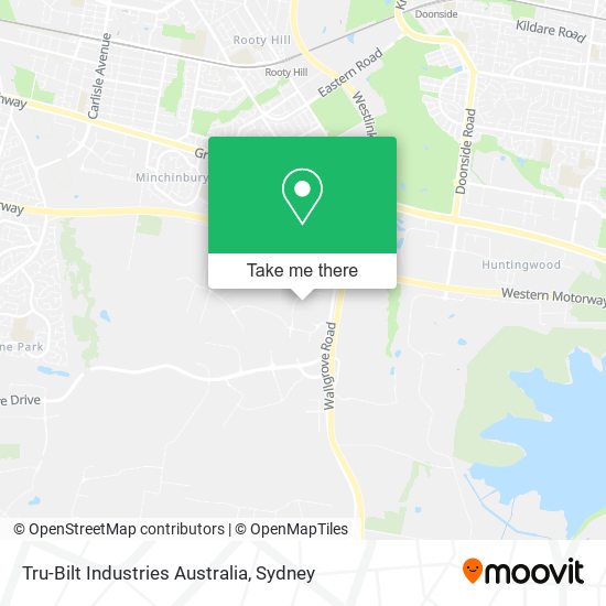 Tru-Bilt Industries Australia map