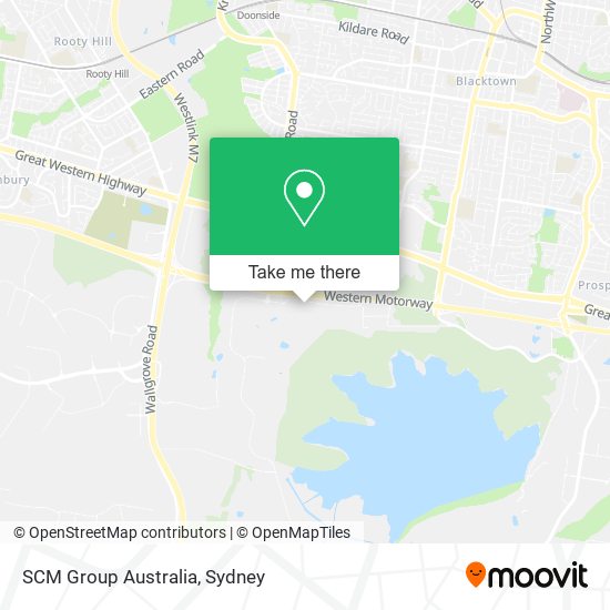 Mapa SCM Group Australia