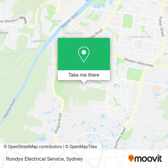 Rondys Electrical Service map