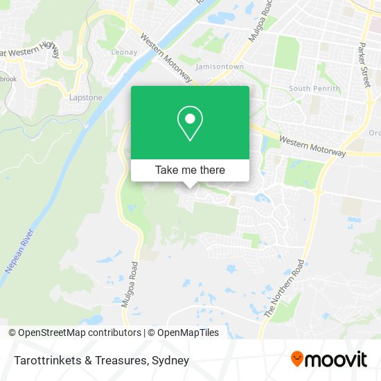 Tarottrinkets & Treasures map