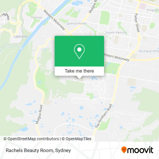 Rachels Beauty Room map