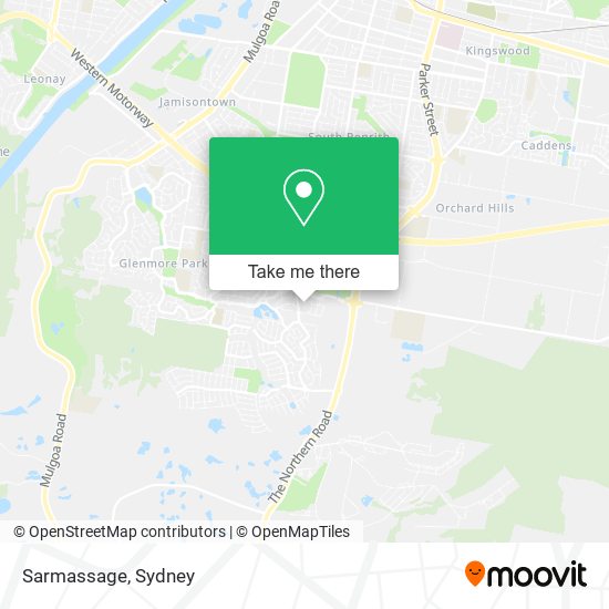 Sarmassage map