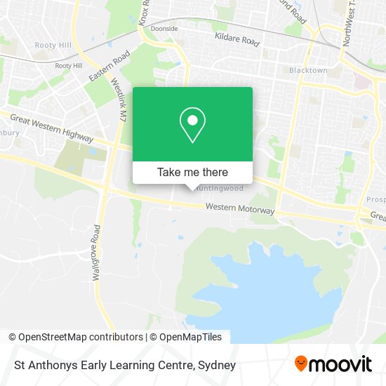 St Anthonys Early Learning Centre map
