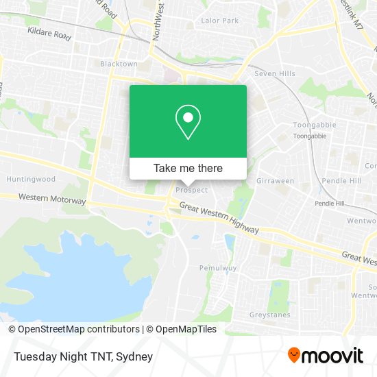 Tuesday Night TNT map
