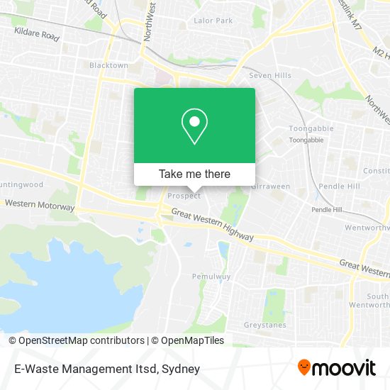 E-Waste Management Itsd map