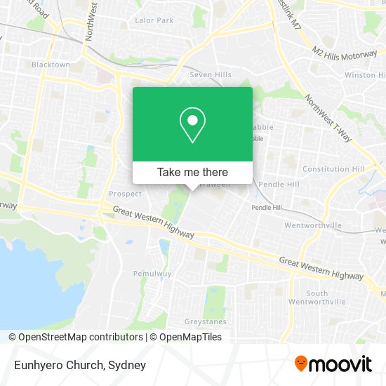Eunhyero Church map