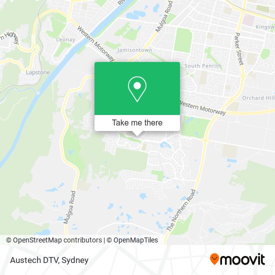 Austech DTV map