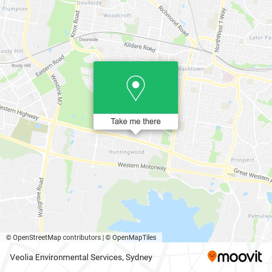 Veolia Environmental Services map