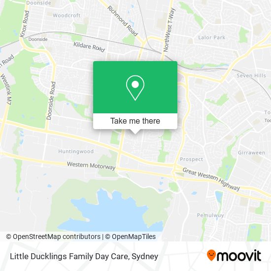 Little Ducklings Family Day Care map