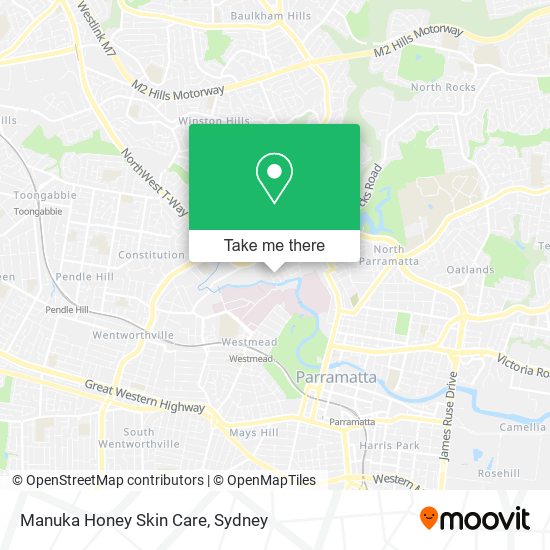 Manuka Honey Skin Care map