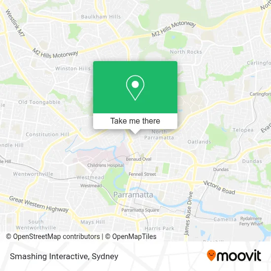 Smashing Interactive map
