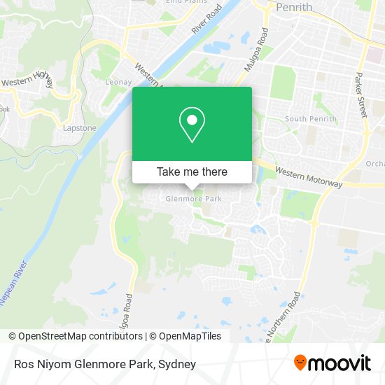 Ros Niyom Glenmore Park map
