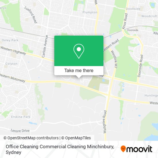 Mapa Office Cleaning Commercial Cleaning Minchinbury