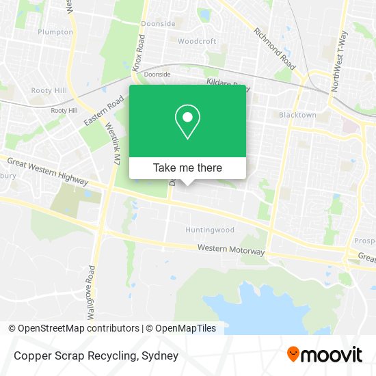 Copper Scrap Recycling map