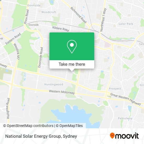 Mapa National Solar Energy Group