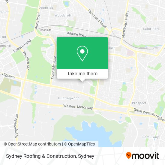 Mapa Sydney Roofing & Construction