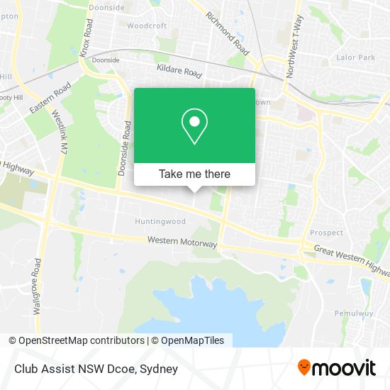 Club Assist NSW Dcoe map