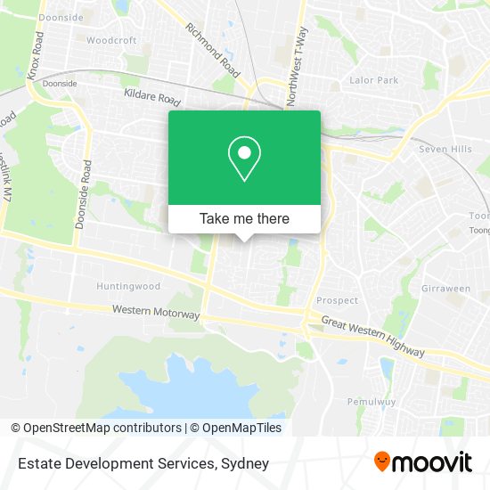 Estate Development Services map