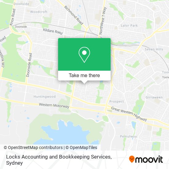 Locks Accounting and Bookkeeping Services map