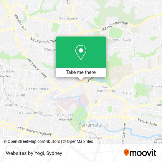 Websites by Yogi map