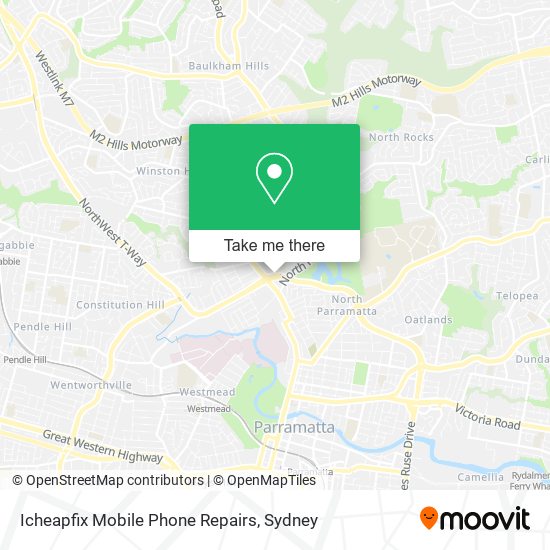 Mapa Icheapfix Mobile Phone Repairs