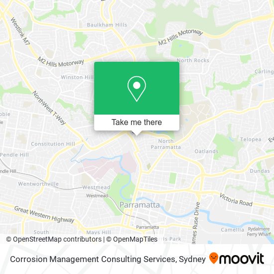 Corrosion Management Consulting Services map