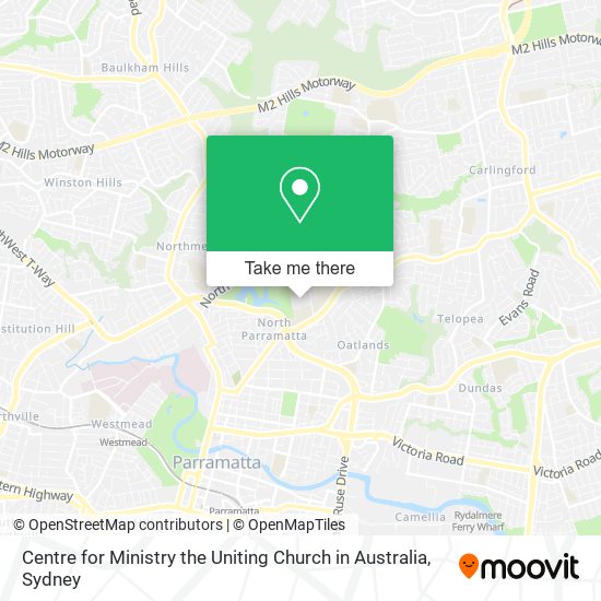 Mapa Centre for Ministry the Uniting Church in Australia