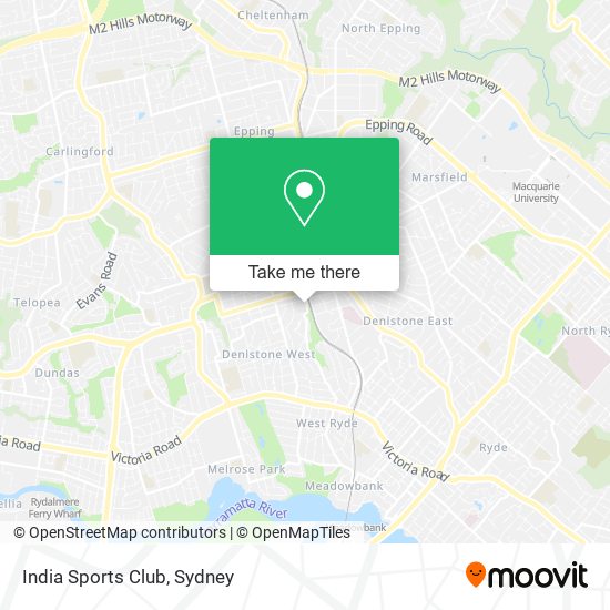 India Sports Club map