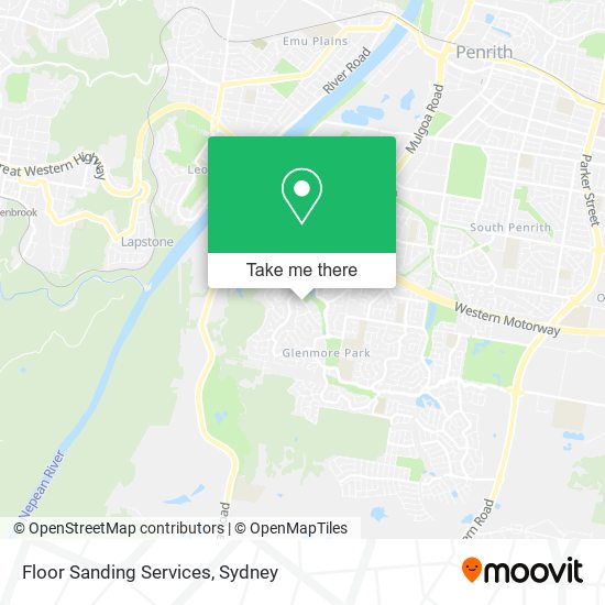 Floor Sanding Services map