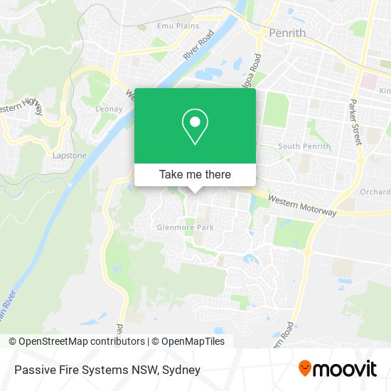 Passive Fire Systems NSW map
