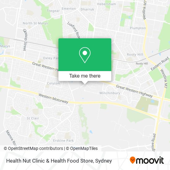 Mapa Health Nut Clinic & Health Food Store