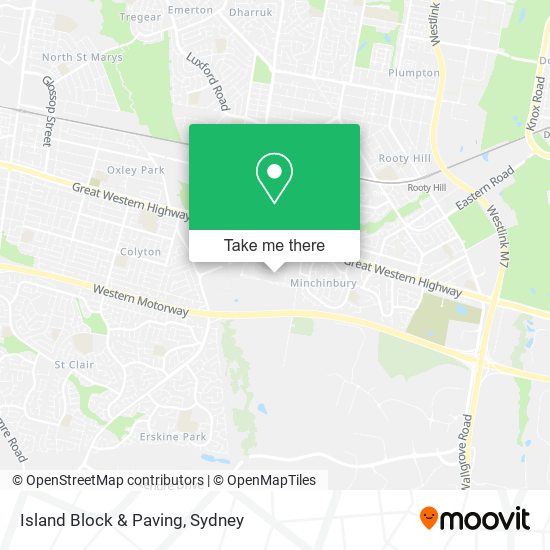 Island Block & Paving map