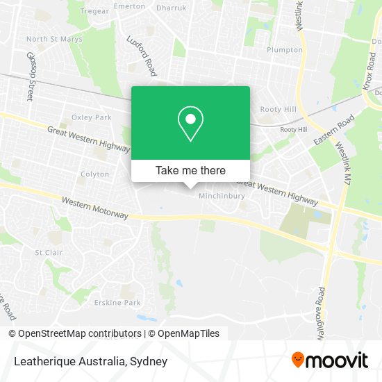 Leatherique Australia map