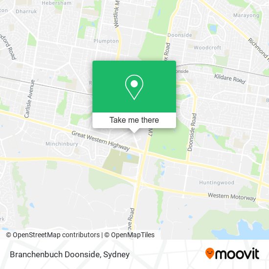 Branchenbuch Doonside map