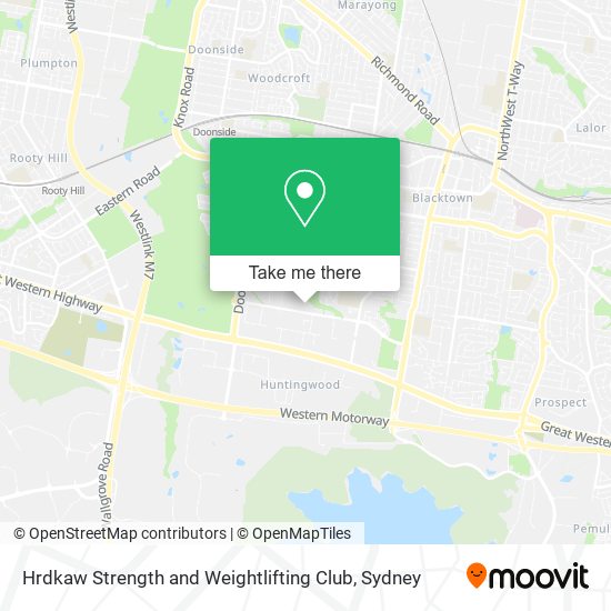 Hrdkaw Strength and Weightlifting Club map