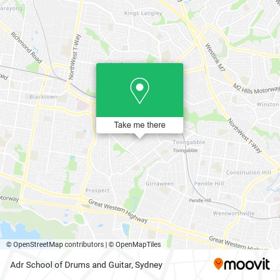 Adr School of Drums and Guitar map