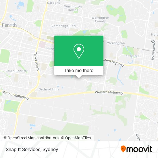 Snap It Services map