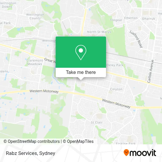 Rabz Services map