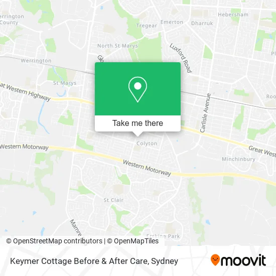 Keymer Cottage Before & After Care map