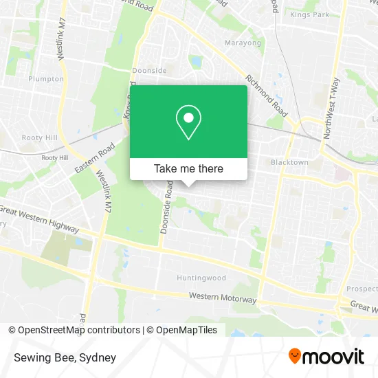 Sewing Bee map