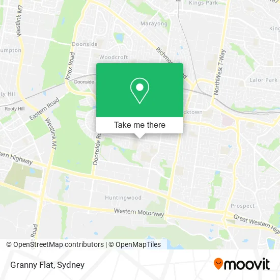 Granny Flat map