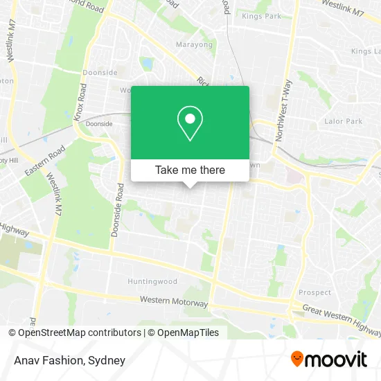 Anav Fashion map
